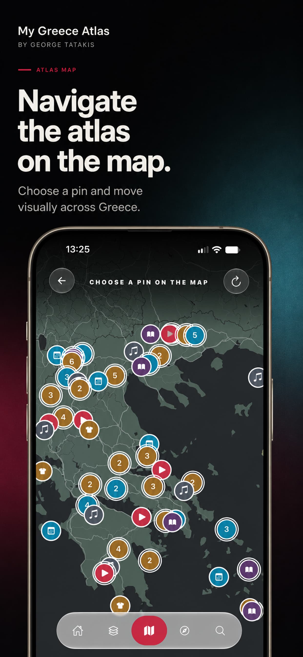 My Greece Atlas — Map App Store screenshot